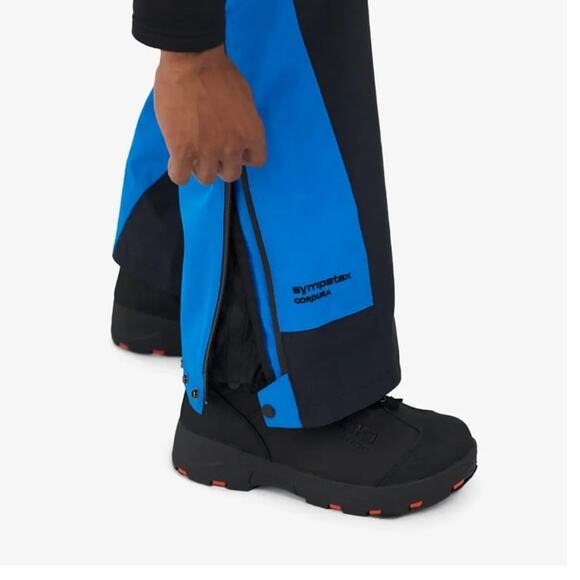 Ski-Doo Men's Size XL NWT BC Kona Highpants Snowmobile Winter Indigo Blue Black - Picture 8 of 11